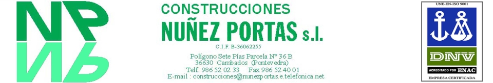 Construcciones Nuñez Portas S.L.